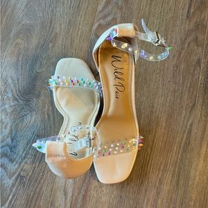 Wild pair high heels